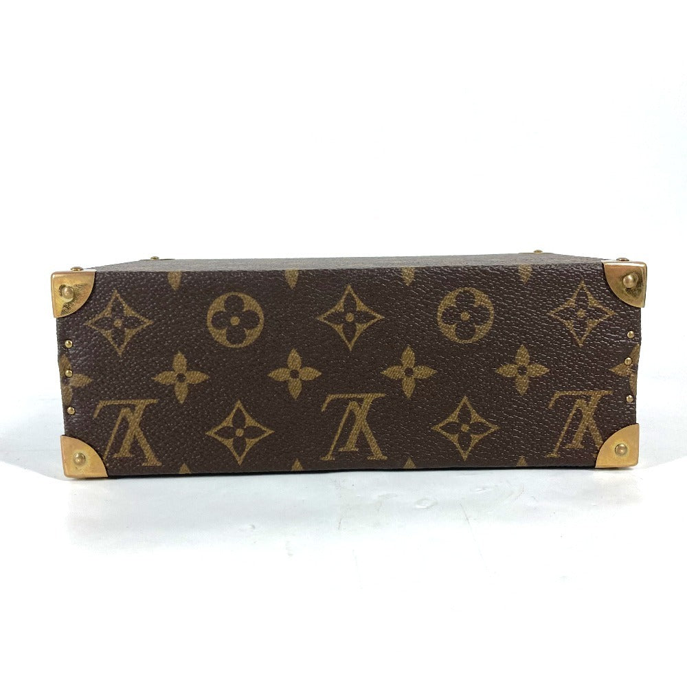 LOUIS VUITTON Monogram Coffret Domino Set, dominoes, interior decoration, game, toy, accessories, kids, Monogram Canvas, Brown