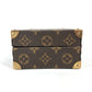 LOUIS VUITTON Monogram Coffret Domino Set, dominoes, interior decoration, game, toy, accessories, kids, Monogram Canvas, Brown
