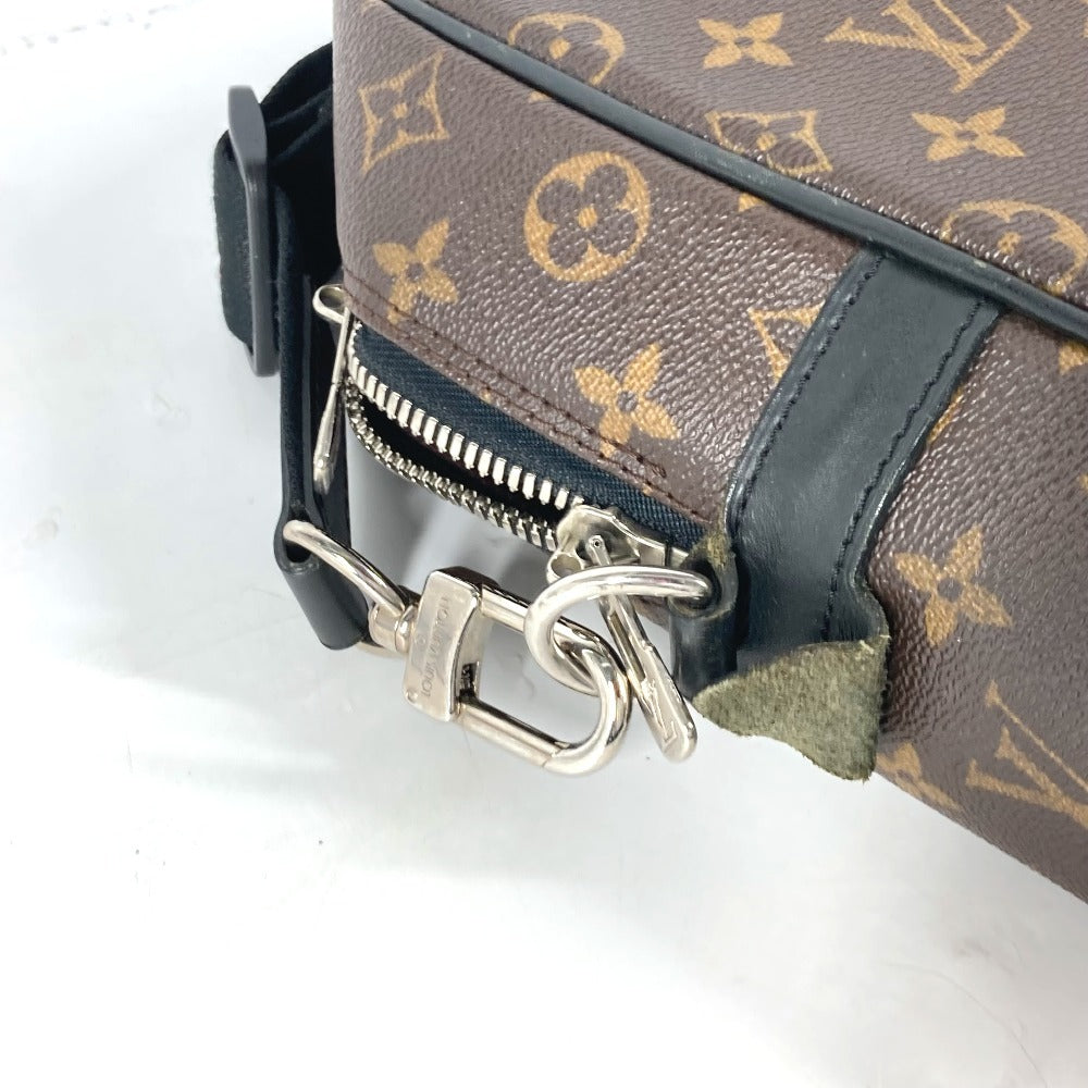 LOUIS VUITTON M40224 モノグラムマカサー ポルトドキュマンヴォワヤージュGM PDV 2WAYバッグ ショルダーバッグ カバン ビジネスバッグ モノグラムマカサーキャンバス メンズ ブラウン