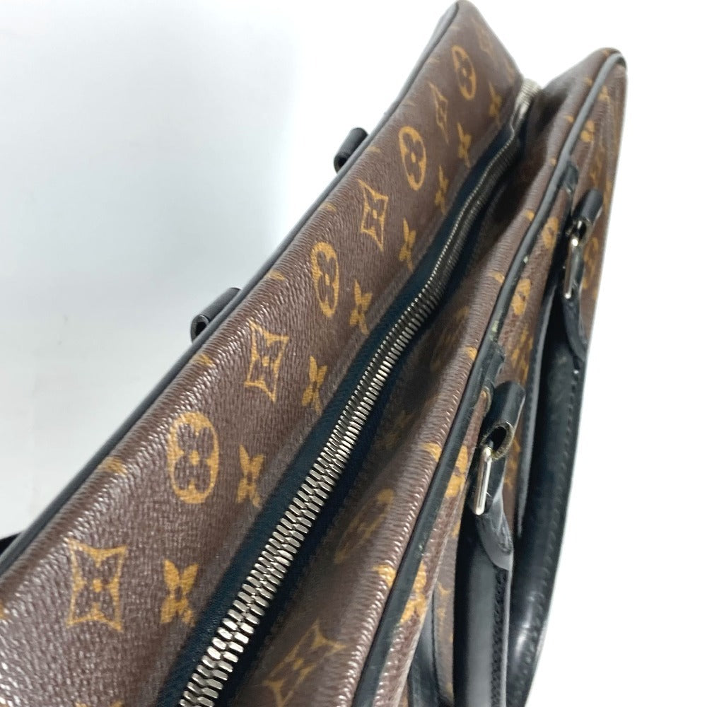 LOUIS VUITTON M40224 モノグラムマカサー ポルトドキュマンヴォワヤージュGM PDV 2WAYバッグ ショルダーバッグ カバン ビジネスバッグ モノグラムマカサーキャンバス メンズ ブラウン