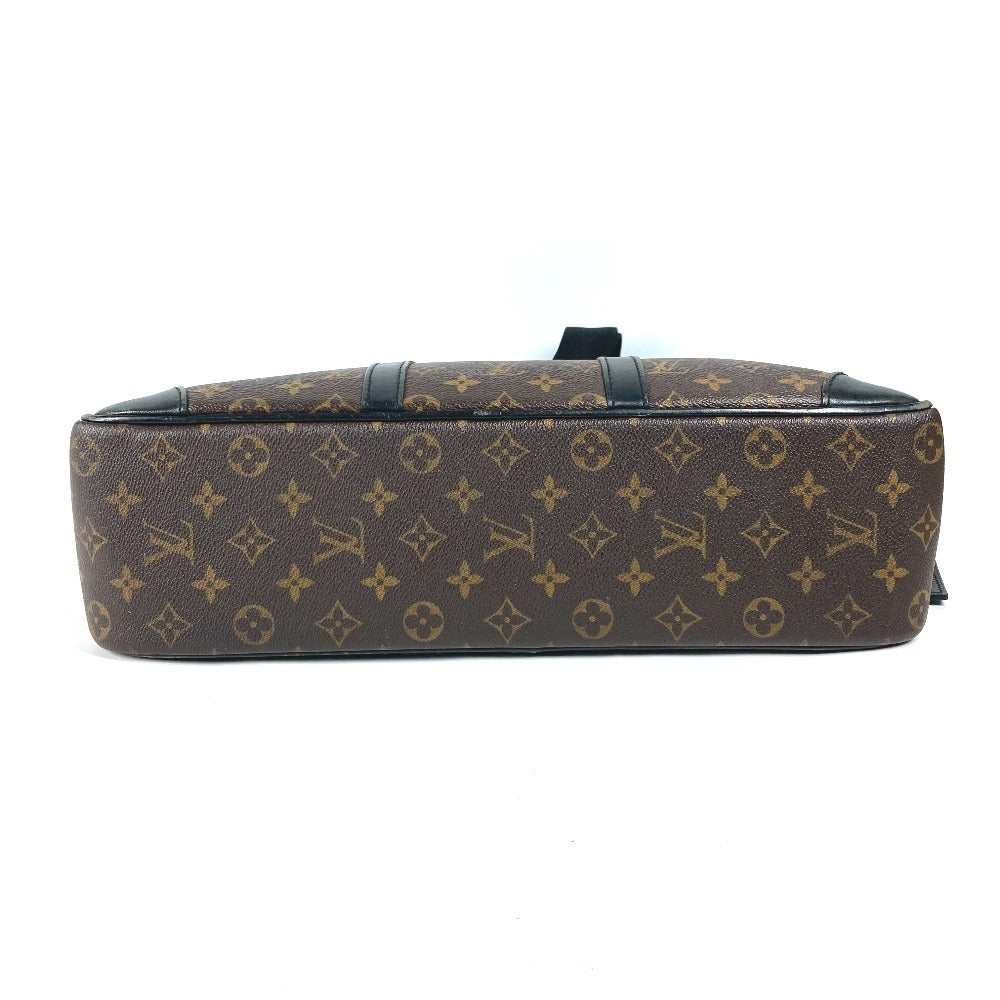 LOUIS VUITTON M40224 モノグラムマカサー ポルトドキュマンヴォワヤージュGM PDV 2WAYバッグ ショルダーバッグ カバン ビジネスバッグ モノグラムマカサーキャンバス メンズ ブラウン