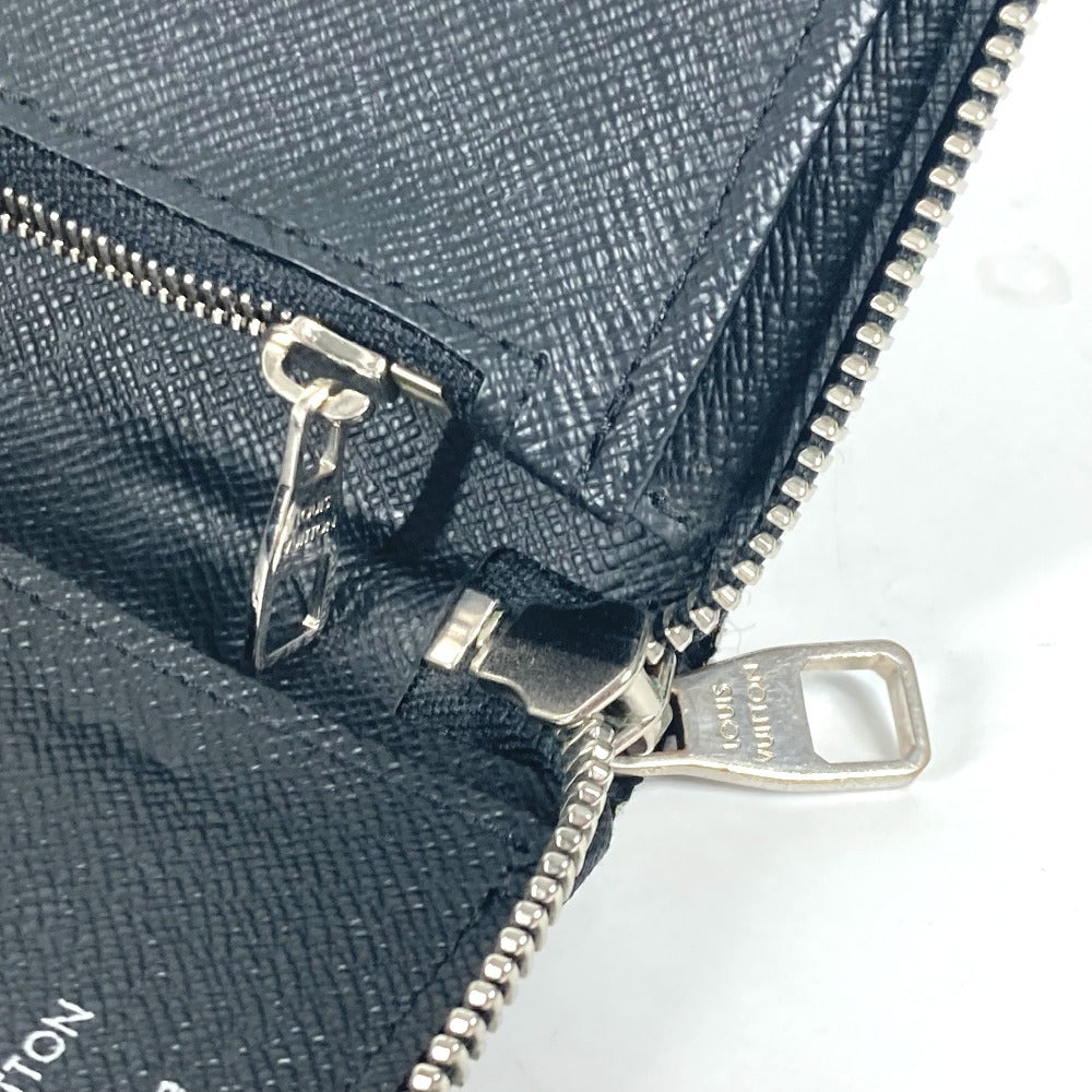 LOUIS VUITTON N61653 ダミエグラフィット ポルトフォイユヴァスコ ロングウォレット ラウンドファスナー 長財布 ダミエグラフィットキャンバス メンズ ブラック