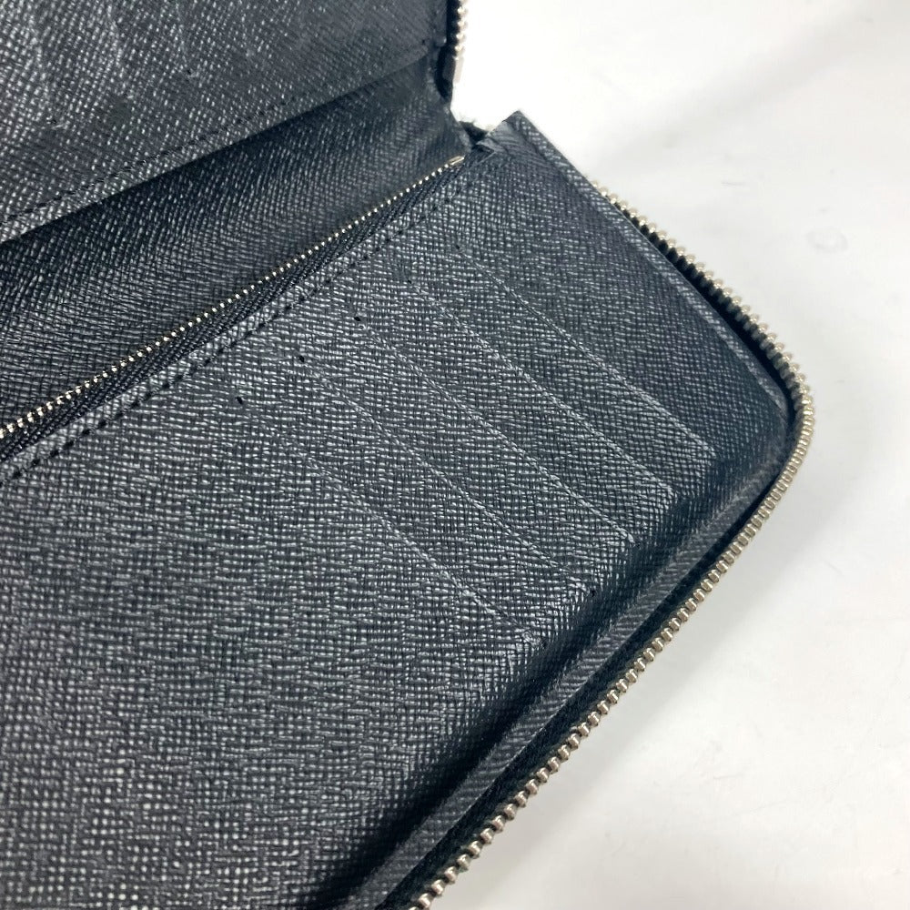 LOUIS VUITTON N61653 ダミエグラフィット ポルトフォイユヴァスコ ロングウォレット ラウンドファスナー 長財布 ダミエグラフィットキャンバス メンズ ブラック