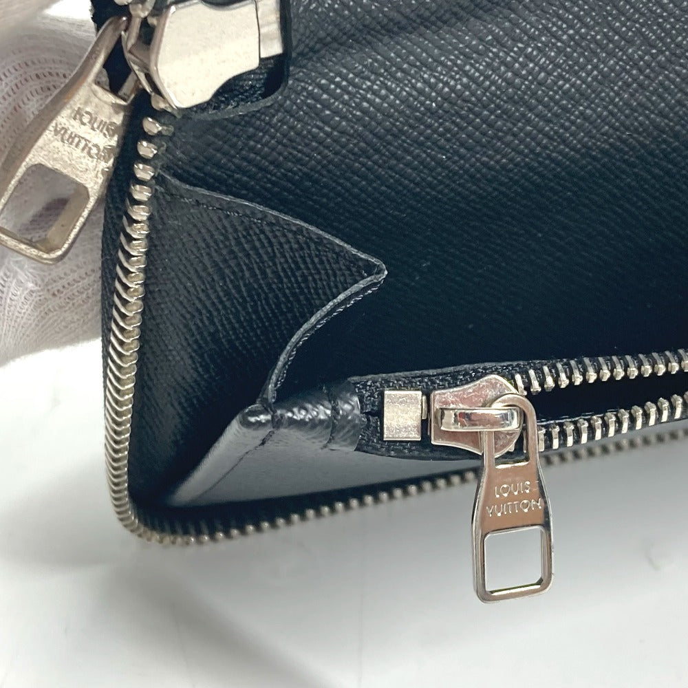 LOUIS VUITTON N61653 ダミエグラフィット ポルトフォイユヴァスコ ロングウォレット ラウンドファスナー 長財布 ダミエグラフィットキャンバス メンズ ブラック