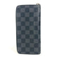 LOUIS VUITTON N61653 ダミエグラフィット ポルトフォイユヴァスコ ロングウォレット ラウンドファスナー 長財布 ダミエグラフィットキャンバス メンズ ブラック
