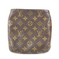 LOUIS VUITTON M51901 モノグラム パルティシオン カバン ストラップ付 クラッチバッグ ポーチ モノグラムキャンバス レディース ブラウン