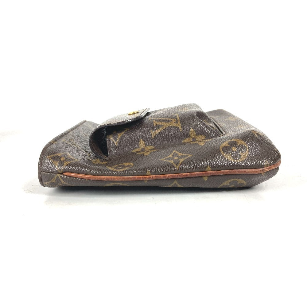 LOUIS VUITTON M51901 モノグラム パルティシオン カバン ストラップ付 クラッチバッグ ポーチ モノグラムキャンバス レディース ブラウン
