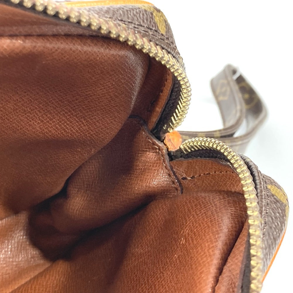 LOUIS VUITTON M51827 Monogram Marly Dragonne PM Pouch/Clutch Bag with Strap, Second Bag, Monogram Canvas, Unisex, Brown