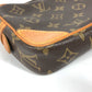 LOUIS VUITTON M51827 Monogram Marly Dragonne PM Pouch/Clutch Bag with Strap, Second Bag, Monogram Canvas, Unisex, Brown