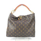 LOUIS VUITTON M40586 モノグラム シュリPM 肩掛け カバン トートバッグ ショルダーバッグ モノグラムキャンバス レディース ブラウン