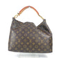 LOUIS VUITTON M40586 モノグラム シュリPM 肩掛け カバン トートバッグ ショルダーバッグ モノグラムキャンバス レディース ブラウン