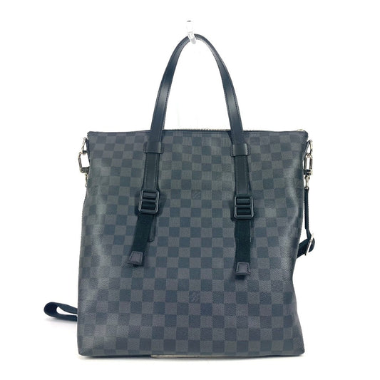 LOUIS VUITTON N41456 ダミエグラフィット スカイライン 斜め掛け カバン トートバッグ 2WAYバッグ ショルダーバッグ ダミエグラフィットキャンバス ユニセックス ブラック