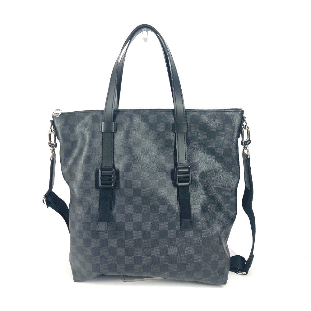 LOUIS VUITTON N41456 ダミエグラフィット スカイライン 斜め掛け カバン トートバッグ 2WAYバッグ ショルダーバッグ ダミエグラフィットキャンバス ユニセックス ブラック