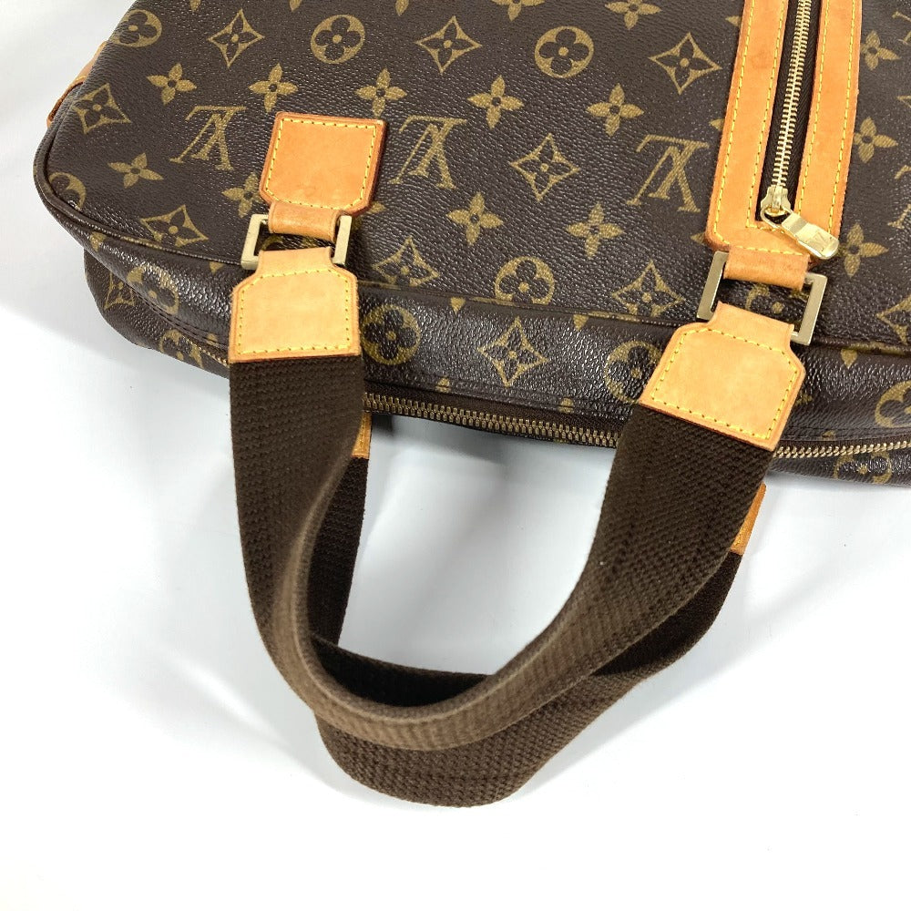 LOUIS VUITTON M40043 モノグラム サック ボスフォール ハンドバッグ カバン トートバッグ ビジネスバッグ モノグラムキャンバス メンズ ブラウン