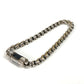 LOUIS VUITTON M63107 MonogramEclipse BraceletChain Accessories bangle Bracelet Metal Black/Silver Used