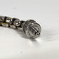 LOUIS VUITTON M63107 MonogramEclipse BraceletChain Accessories bangle Bracelet Metal Black/Silver Used