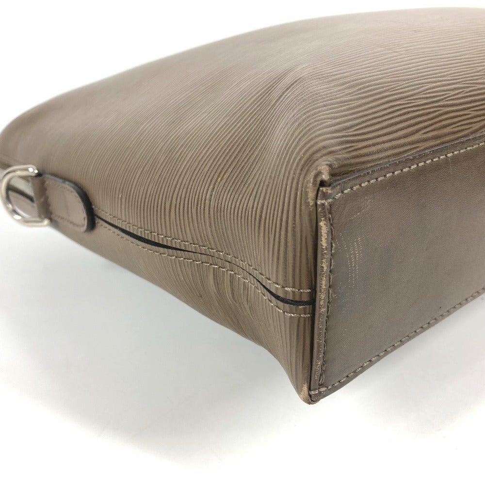 LOUIS VUITTON M50166 エピ ポルトドキュマンジュール PDJ カバン ハンドバッグ トートバッグ ブリーフケース ビジネスバッグ エピレザー メンズ トープ ブラウン