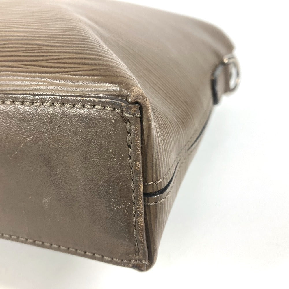 LOUIS VUITTON M50166 エピ ポルトドキュマンジュール PDJ カバン ハンドバッグ トートバッグ ブリーフケース ビジネスバッグ エピレザー メンズ トープ ブラウン