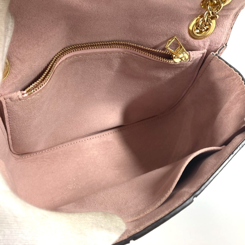 LOUIS VUITTON N64418 ダミエ ワイト カバン 斜め掛け フラップ ポシェット Wチェーン ショルダーバッグ ダミエキャンバス レディース ピンク
