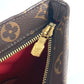 LOUIS VUITTON M45199 モノグラム キャリーイット トートバッグ カバン 肩掛け ポーチ付き ショルダーバッグ モノグラムキャンバス レディース ブラウン