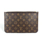 LOUIS VUITTON M45199 モノグラム キャリーイット トートバッグ カバン 肩掛け ポーチ付き ショルダーバッグ モノグラムキャンバス レディース ブラウン