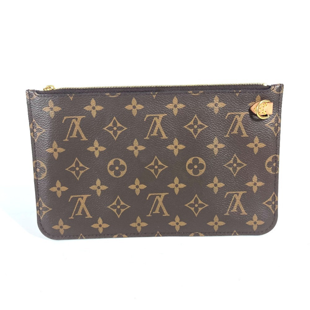 LOUIS VUITTON M45199 モノグラム キャリーイット トートバッグ カバン 肩掛け ポーチ付き ショルダーバッグ モノグラムキャンバス レディース ブラウン