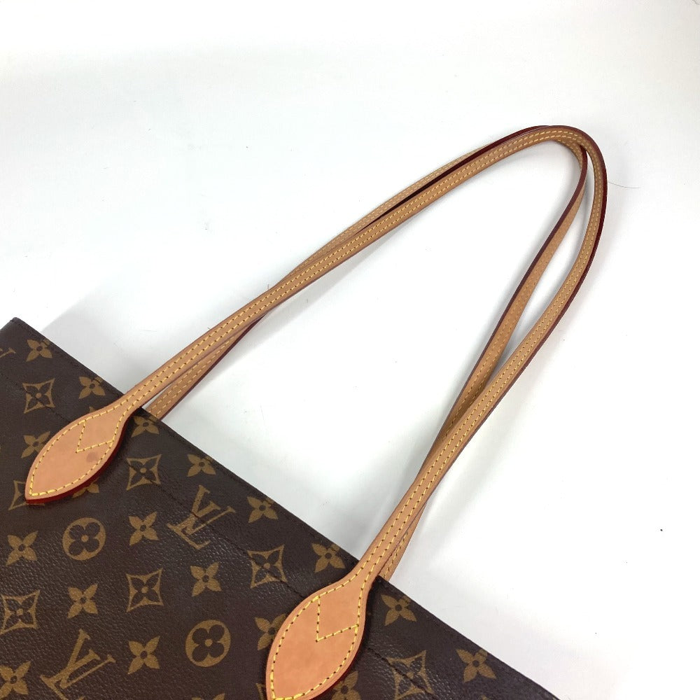 LOUIS VUITTON M45199 モノグラム キャリーイット トートバッグ カバン 肩掛け ポーチ付き ショルダーバッグ モノグラムキャンバス レディース ブラウン