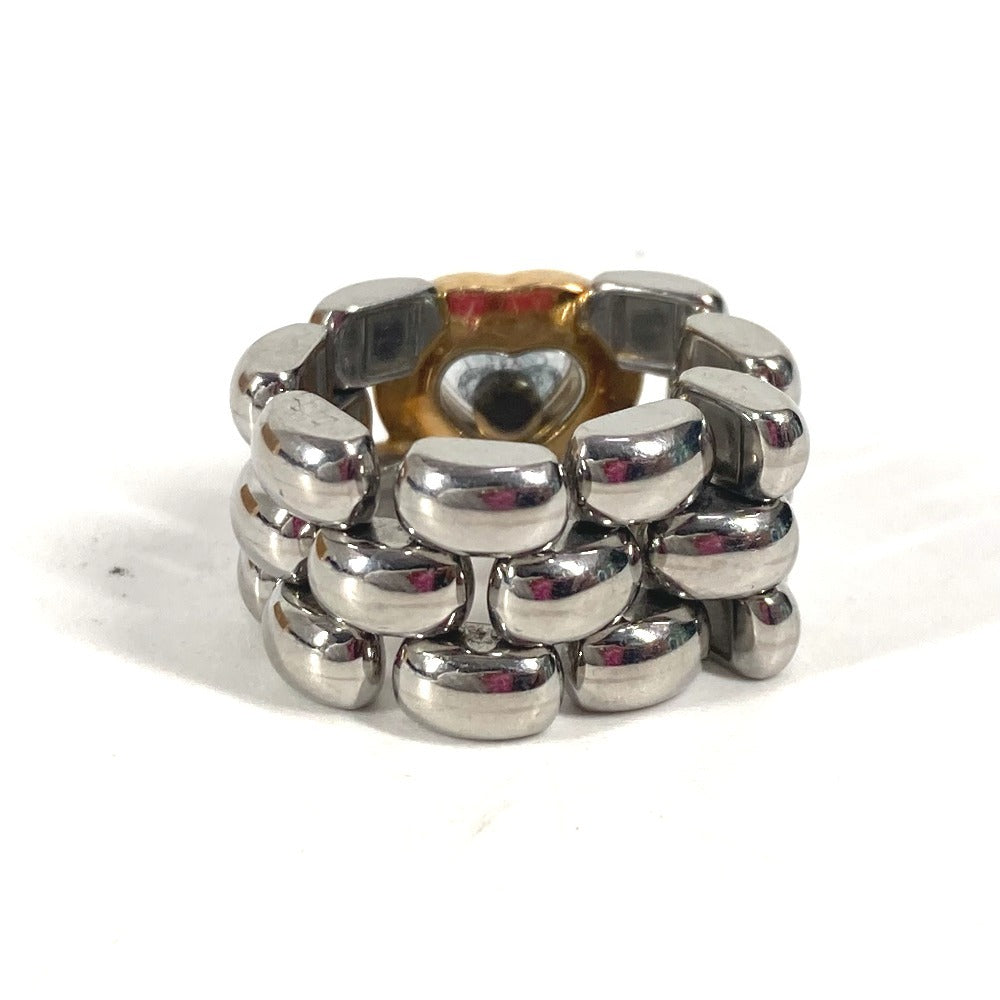 Chopard ハッピーダイヤモンド ハート アクセサリー リング・指輪 SS レディース シルバー