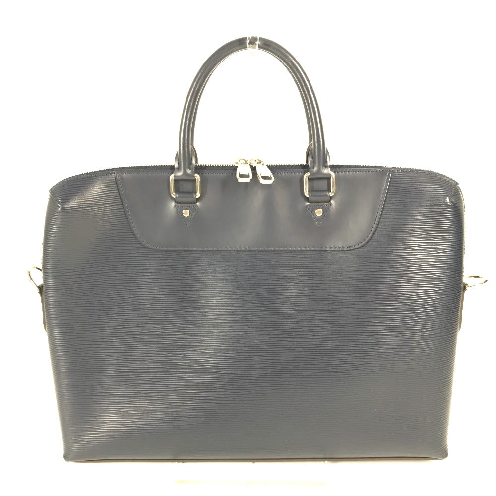 LOUIS VUITTON M51177 エピ ポルトドキュマンジュール PDJ カバン ビジネスバッグ エピレザー ユニセックス ブルーマリーヌ ネイビー