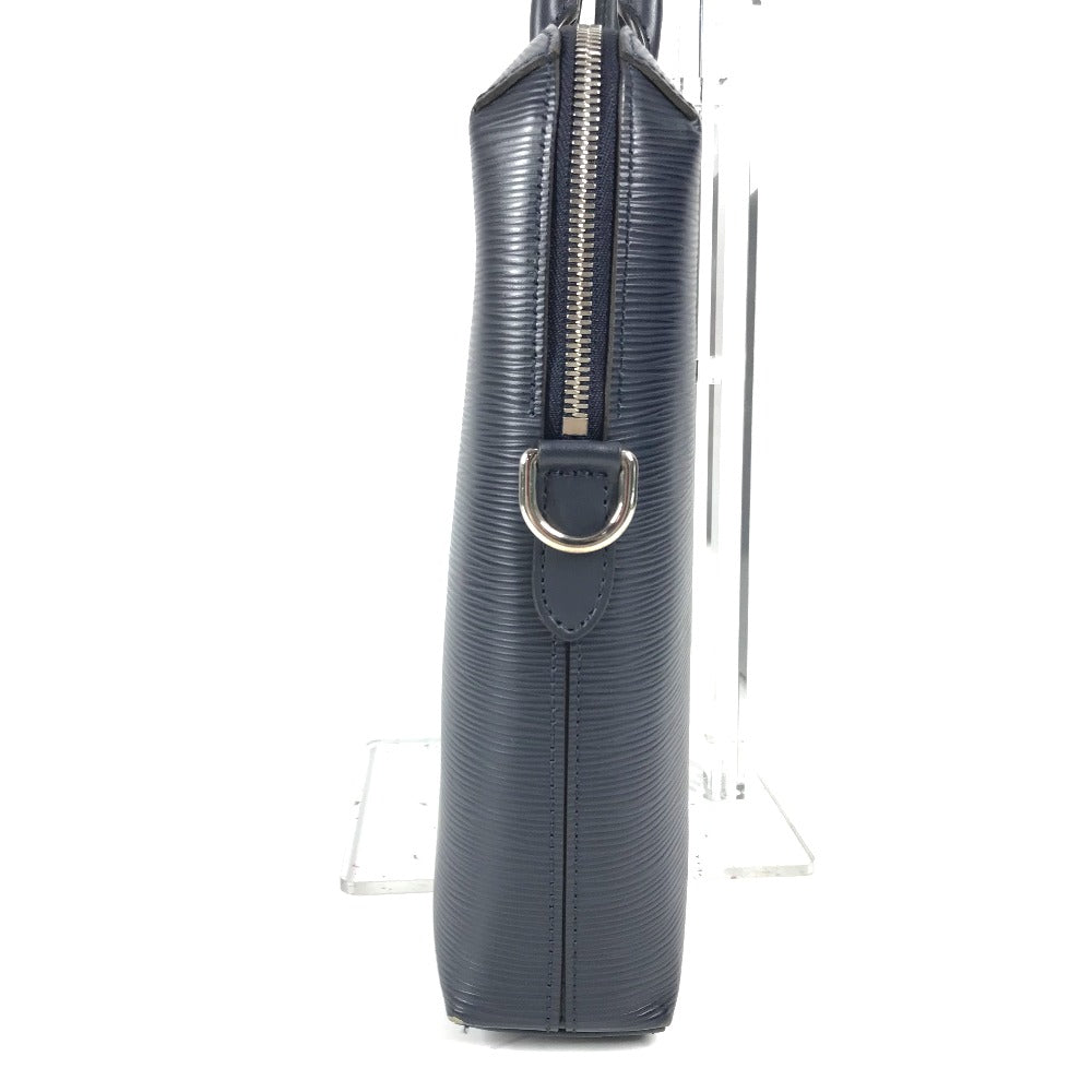 LOUIS VUITTON M51177 エピ ポルトドキュマンジュール PDJ カバン ビジネスバッグ エピレザー ユニセックス ブルーマリーヌ ネイビー