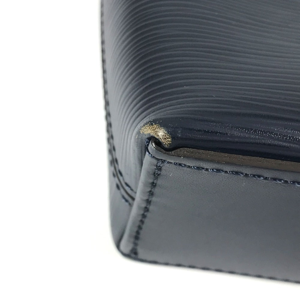 LOUIS VUITTON M51177 エピ ポルトドキュマンジュール PDJ カバン ビジネスバッグ エピレザー ユニセックス ブルーマリーヌ ネイビー