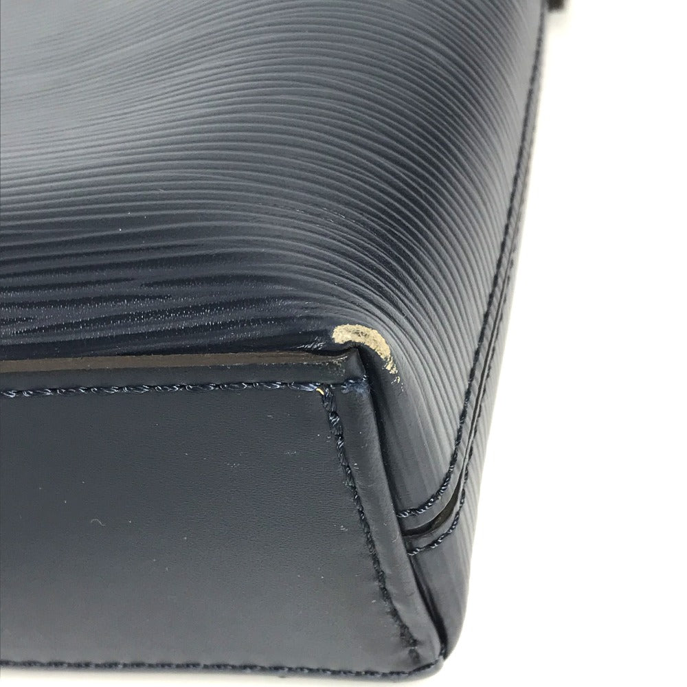 LOUIS VUITTON M51177 エピ ポルトドキュマンジュール PDJ カバン ビジネスバッグ エピレザー ユニセックス ブルーマリーヌ ネイビー