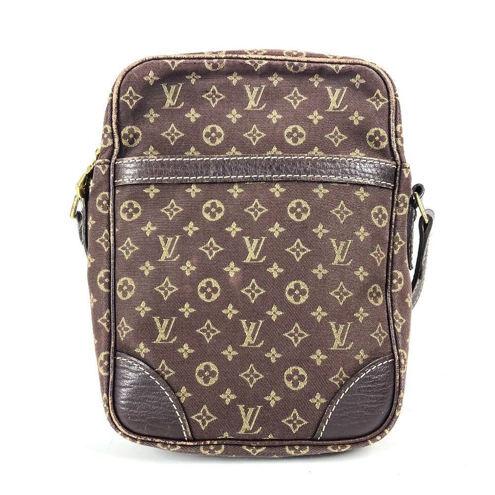 LOUIS VUITTON M95228 モノグラムミニラン ダヌーブ カバン ポシェット 斜め掛け ショルダーバッグ モノグラムミニランキャンバス ユニセックス ブラウン
