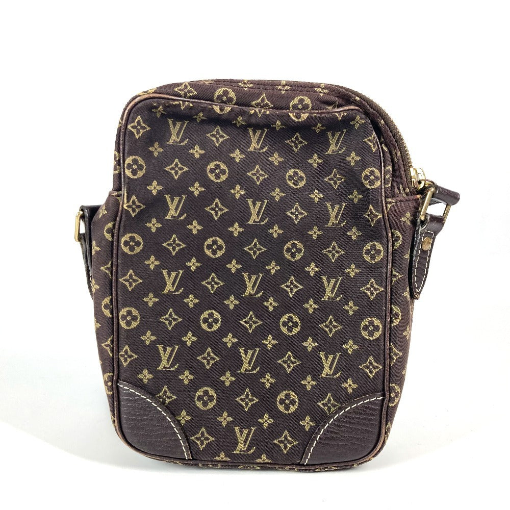 LOUIS VUITTON M95228 モノグラムミニラン ダヌーブ カバン ポシェット 斜め掛け ショルダーバッグ モノグラムミニランキャンバス ユニセックス ブラウン