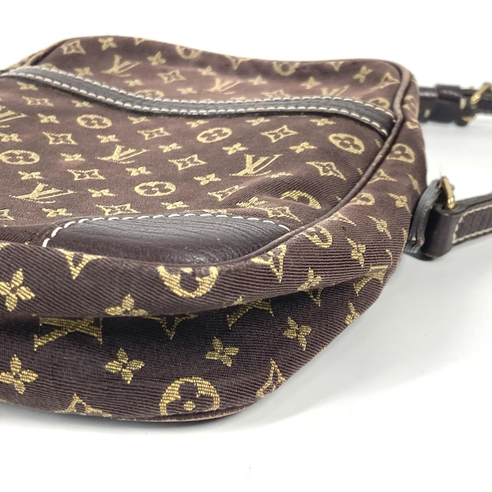 LOUIS VUITTON M95228 モノグラムミニラン ダヌーブ カバン ポシェット 斜め掛け ショルダーバッグ モノグラムミニランキャンバス ユニセックス ブラウン