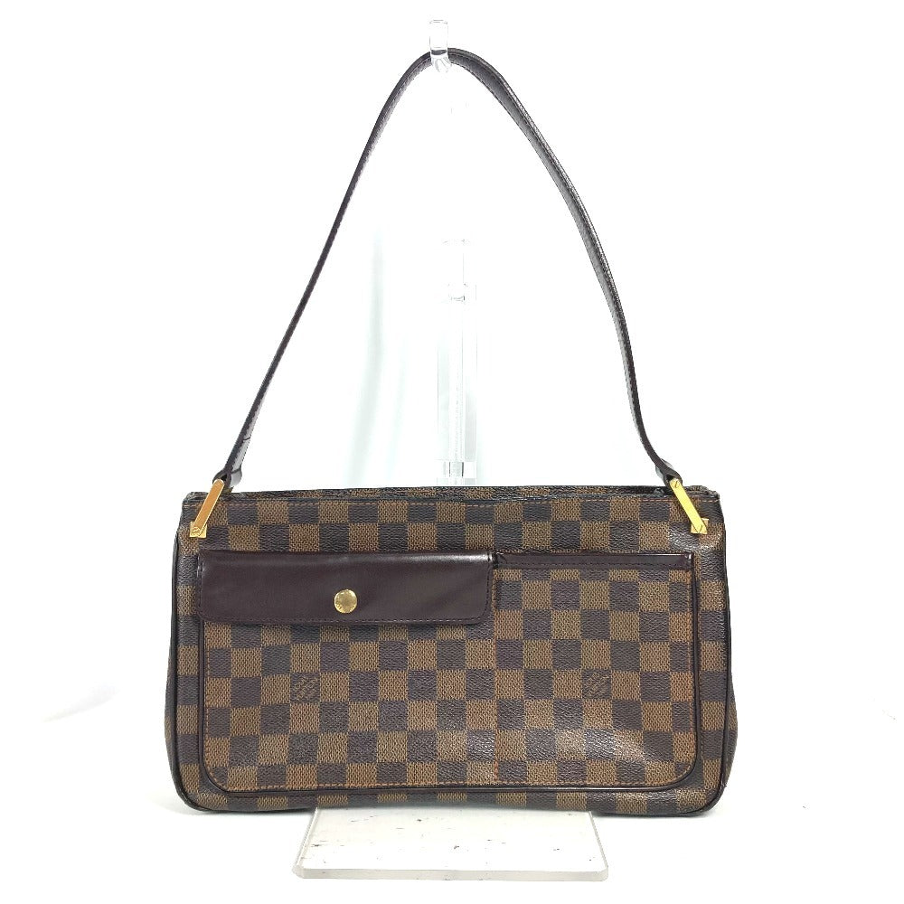 LOUIS VUITTON N51129 ダミエ オーバーニュ カバン 肩掛け ショルダーバッグ ダミエキャンバス レディース エベヌ ブラウン