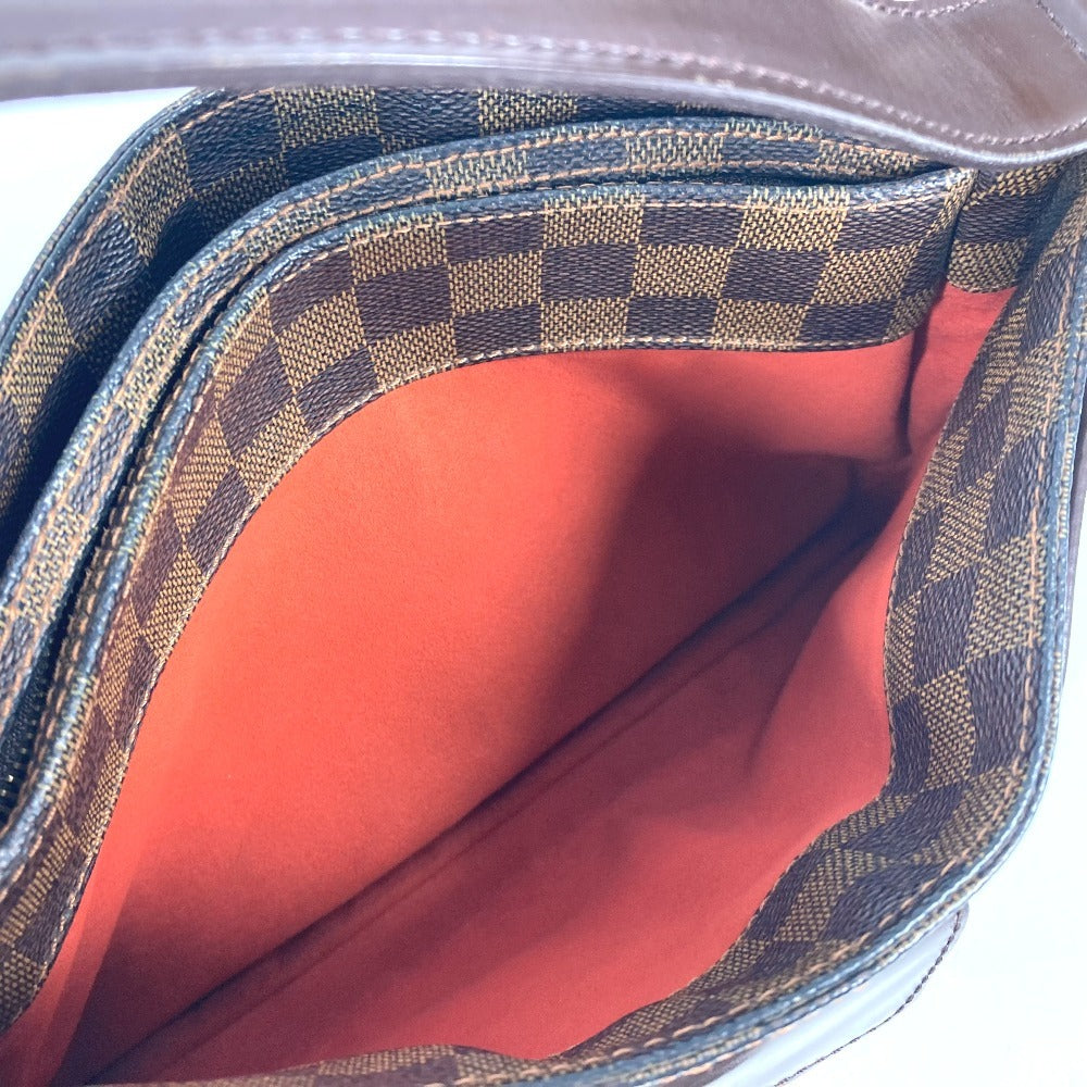 LOUIS VUITTON N51129 ダミエ オーバーニュ カバン 肩掛け ショルダーバッグ ダミエキャンバス レディース エベヌ ブラウン