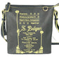 BVLGARI ロゴ S.Bulgari カバン ポシェット 斜め掛け ショルダーバッグ PVC/レザー ユニセックス グレー