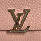 LOUIS VUITTON M62156 ポルトフォイユカプシーヌ コンパクトウォレット LVロゴ 3つ折り財布 トリヨン レディース マグノリア ピンク