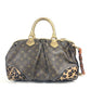 LOUIS VUITTON M95281 Monogram Leopard Print Stephen Bag Mini Boston Bag, 2-Way Shoulder Bag, Chain Handbag, Monogram Canvas, Women's, Brown