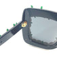 DOLCE&amp;GABBANA DG4253 Flower Print Eyeglasses, Two-Tone Plastic Sunglasses, Women's, Black
