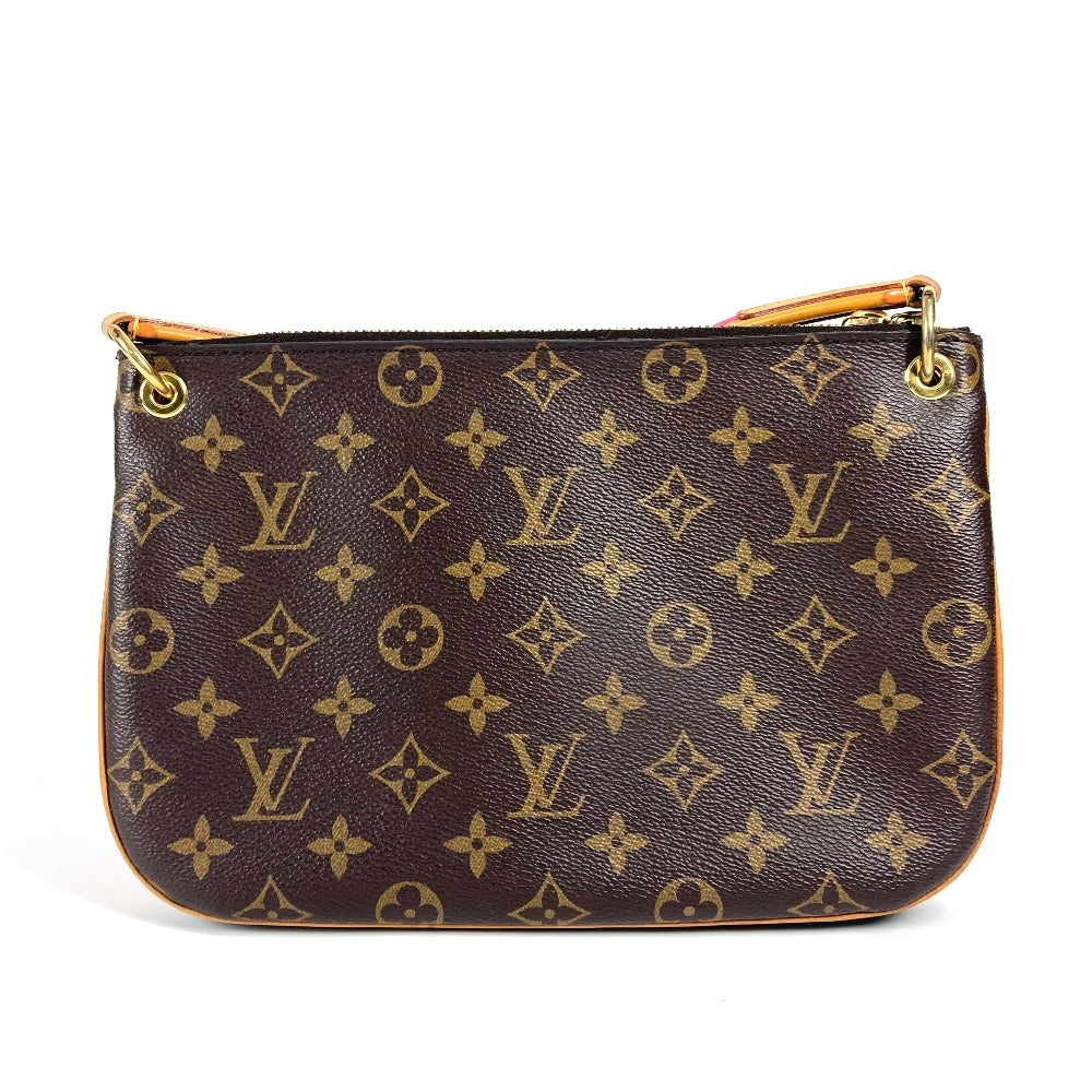 LOUIS VUITTON M44053 Monogram Loretta Crossbody Pochette Shoulder Bag in Monogram Canvas, Brown