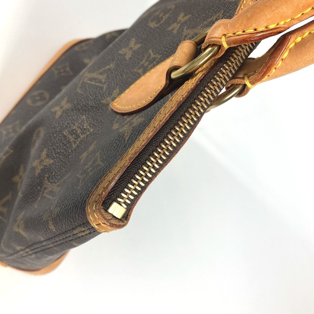 LOUIS VUITTON M40102 Monogram Lockit Handbag, Monogram Canvas, Women's, Brown