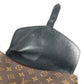 LOUIS VUITTON M40637 Monogram Macassar Parc Backpack, Flap Bag, Monogram Macassar Canvas, Unisex, Brown