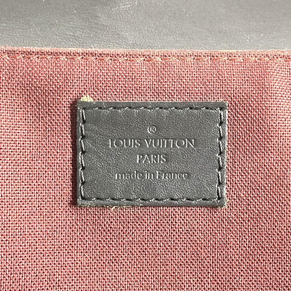 LOUIS VUITTON M40637 Monogram Macassar Parc Backpack, Flap Bag, Monogram Macassar Canvas, Unisex, Brown