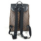 LOUIS VUITTON M40637 Monogram Macassar Parc Backpack, Flap Bag, Monogram Macassar Canvas, Unisex, Brown