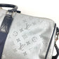 LOUIS VUITTON M44170 モノグラムサテライト キーポル・バンドリエール 50 2WAYバッグ ショルダーバッグ トラベルバッグ カバン コインケース付き ボストンバッグ レザー/キャンバス メンズ シルバー