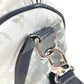 LOUIS VUITTON M44170 モノグラムサテライト キーポル・バンドリエール 50 2WAYバッグ ショルダーバッグ トラベルバッグ カバン コインケース付き ボストンバッグ レザー/キャンバス メンズ シルバー