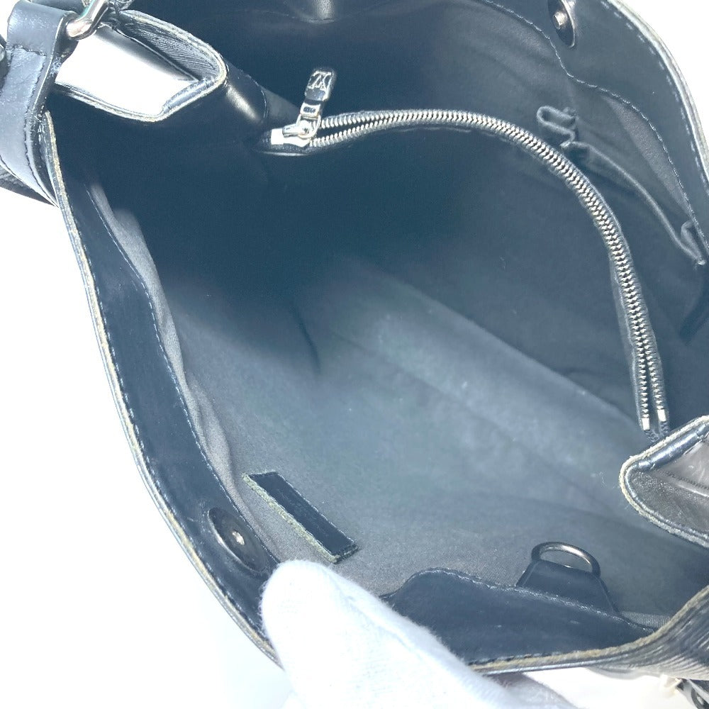 LOUIS VUITTON M58892 Epi Mandala MM Shoulder Bag in Epi Leather, Women's, Noir and Black