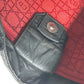 Dior Cannage Logo Shoulder Bag, Nylon, Women's, Black